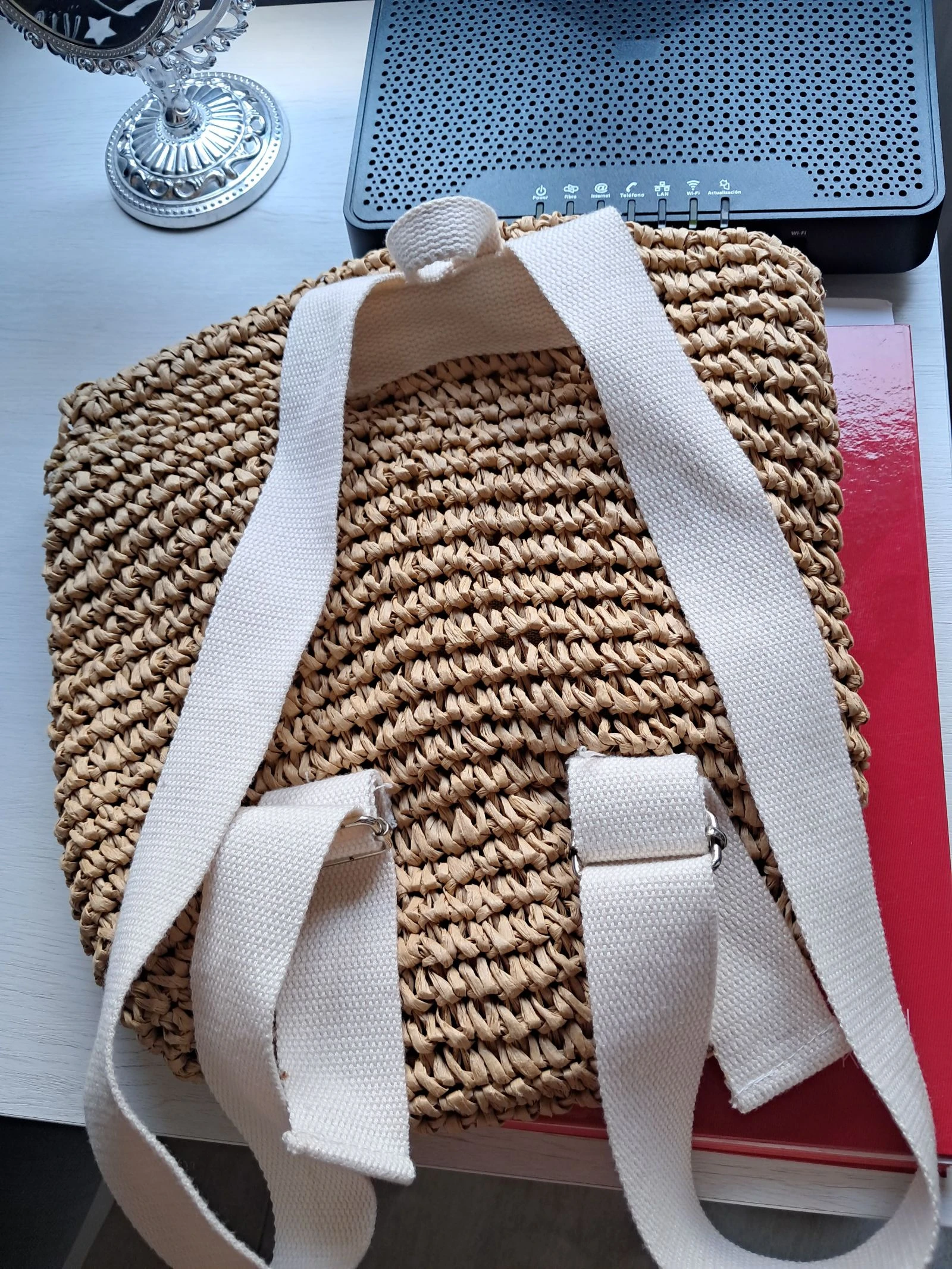 Raffia Backpack – photo 7